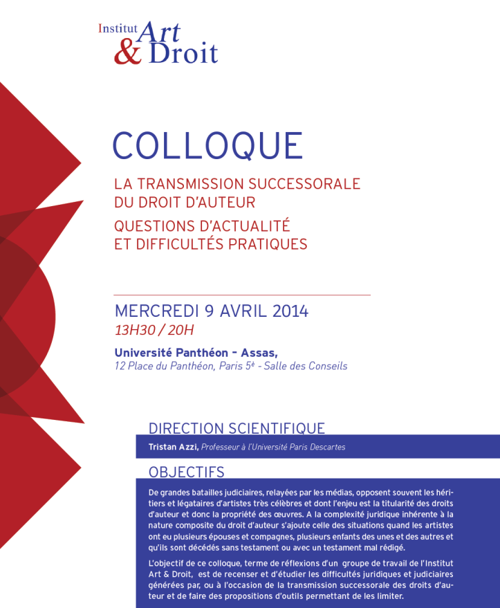 Colloque IAD 1